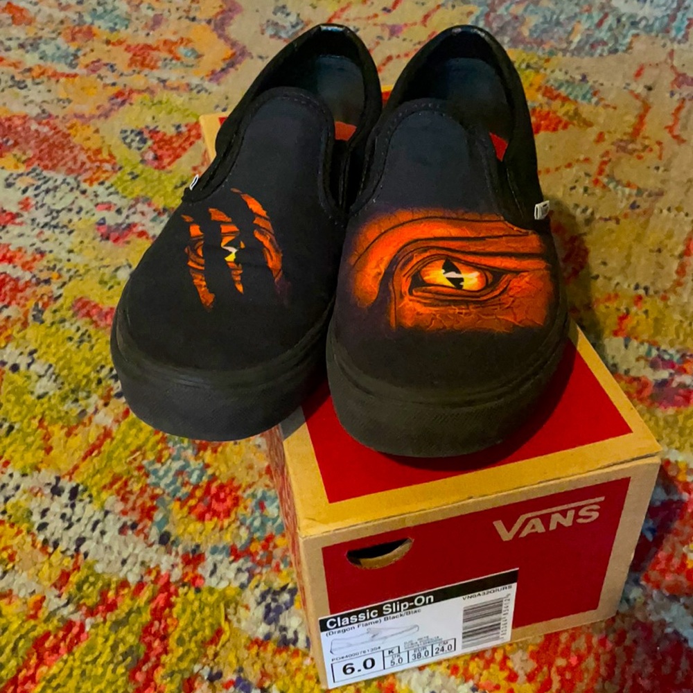 Dragon Flame Vans